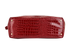 East West Croc Effect Shoulder Bag, &pound;150, Handbags, Red, Leather, Top view